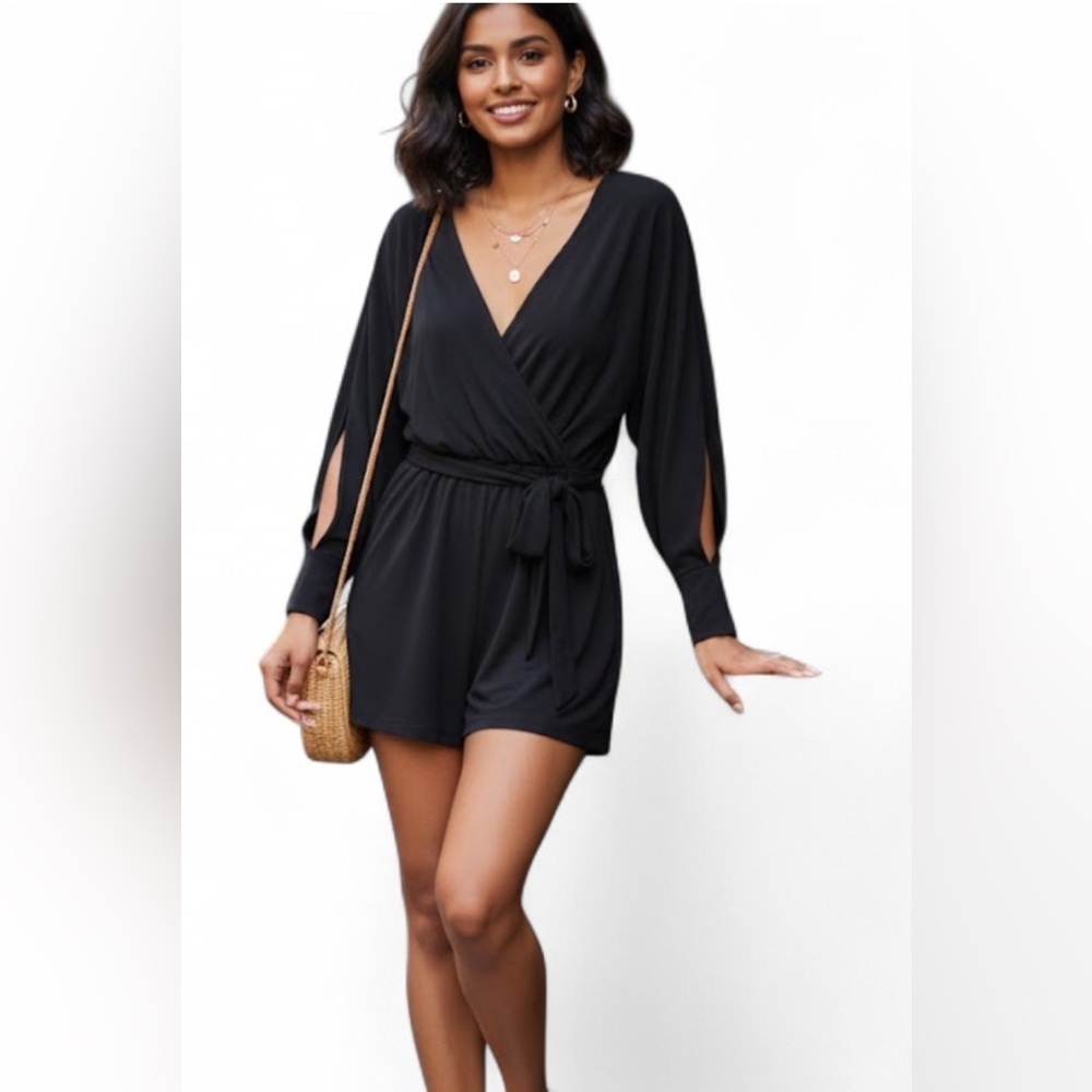 Calvin Klein Elegant Black Romper